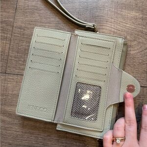 Jen & Co. Light Sage Green Wallet
